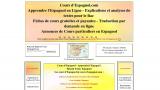 Cours d'espagnol - Apprendre l'Espagnol en ligne -Fiches de cours - Traduction espagnol français - Sujet du Bac Espagnol