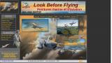 Art peintures de l'aviation Look Before Flying