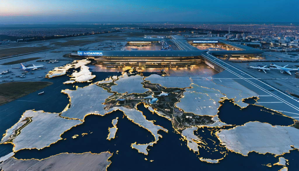 découvrez comment l'aéroport d'istanbul survole l'europe en tant que hub majeur et les enseignements qu'il offre aux autres aéroports internationaux.